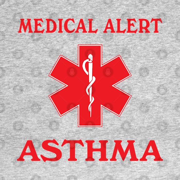 Medical Alert Asthma by Pine Hill Goods